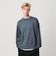 コットン カシミヤ ブレンド ロングスリーブ Tシャツ