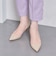 ポインテッド ソフト パンプス