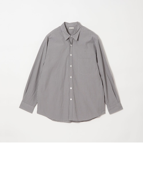 新品タグ付未使用/Steven Alan/スモーキーチェックリバースシームシャツ Steven Alan＞ スモーキー チェック リバースシーム シャツ LOOSE