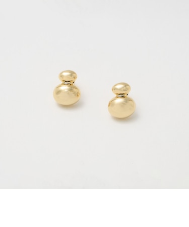 2オーバル ドーム ピアス