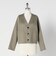 ＜LOEFF＞リバー Vネック ジャケット