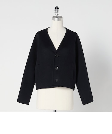 ＜LOEFF＞リバー Vネック ジャケット
