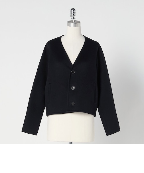 ＜LOEFF＞リバー Vネック ジャケット