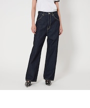 ＜ASTRAET＞ロングポット デニムパンツ ワンウォッシュ UNISEX