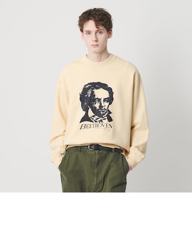 【別注】＜THRIFTWEARMARKET＆FLEAMARKET TOUrr＞BEETHOVEN BAGGY スウェット