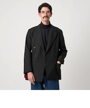＜Steven Alan＞ ウール オックスフォード ダブルブレステッド 6B ジャケット
