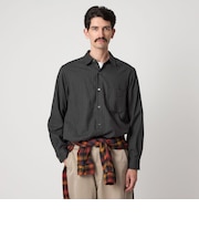 ＜Steven Alan＞ ネル  ストライプ レギュラーカラー シャツ NARROW