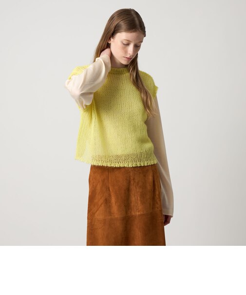 ＜Steven Alan＞モヘヤ ミックス ニット ベスト