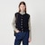 ＜Steven Alan＞コットン カシミヤ ラッフル ニットベスト