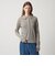 ＜Steven Alan＞ラメ ジャージー ポロカットソー