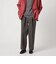 ＜Steven Alan＞ ドリル インツープリーツ ドレス トラウザーズ