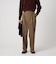 ＜Steven Alan＞ ドリル インツープリーツ ドレス トラウザーズ
