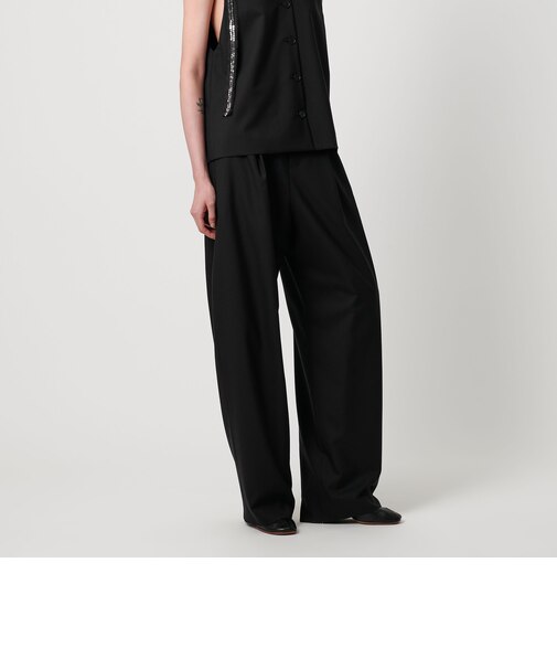 ＜AEWEN MATOPH＞ウールタック カーブパンツ