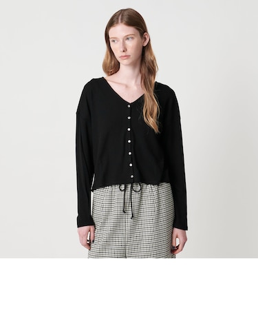 ＜Steven Alan＞ウール リブ カーディガン