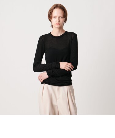 <AEWEN MATOPH>クルーネックロングスリーブカットソー