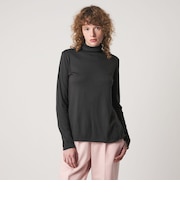 ＜Steven Alan＞コットン カシミヤ ハイネック プルオーバー
