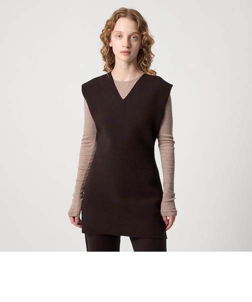 ＜Steven Alan＞ウール カシミヤ ロング ベスト