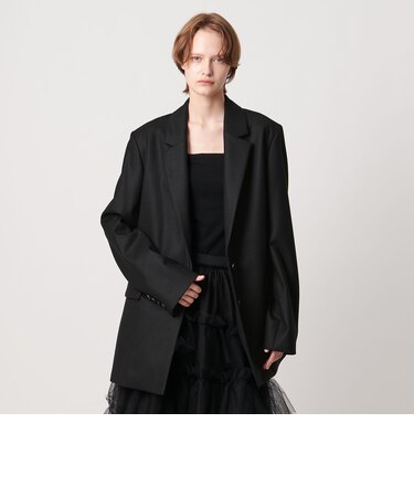 <AEWEN MATOPH>ウール パワーショルダージャケットコート
