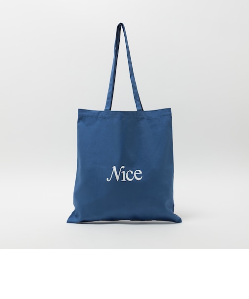 ＜NICE WEATHER＞SIGNATURE ロゴ トートバッグ 2