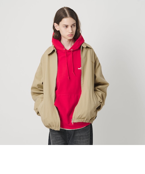 ＜NICE WEATHER＞ロゴ ジップブルゾン