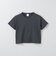 ＜6(ROKU)＞コットン クロップド Tシャツ