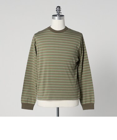 <LOEFF>マルチボーダー ロングスリーブ カットソー UNISEX