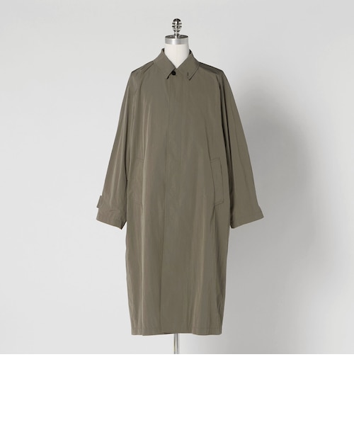 【未使用】LOEFF ロエフ ヘビーツイル マントコート ベージュ カーキ　玉虫 LOEFF＞バルカラー コート UNISEX｜ユナイテッドアローズ アウトレット