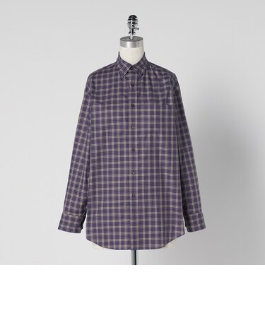 ＜LOEFF＞チェック ボタンダウン シャツ