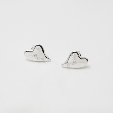 ＜LAPUIS＞Garden heart ピアス