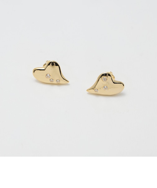 <LAPUIS>Garden heart ピアス