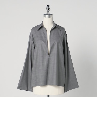 ＜LOEFF＞W TORO スキッパー シャツ