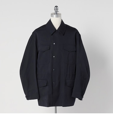 ＜LOEFF＞ウールギャバ フィールド ジャケット UNISEX