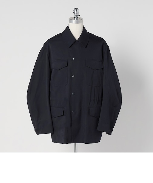 ＜LOEFF＞ウールギャバ フィールド ジャケット UNISEX