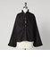 ＜LOEFF＞フリル スキッパー シャツ