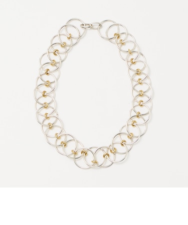 ＜PREEK＞YU-KIN RING OVERLAP NECKLACE/ネックレス