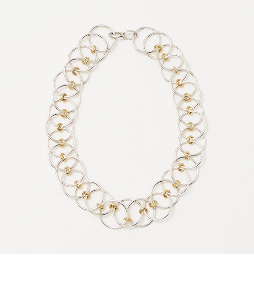 ＜PREEK＞YU-KIN RING OVERLAP NECKLACE/ネックレス