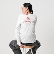 【別注】＜WAVE UNION＞プリントロングスリーブTシャツ