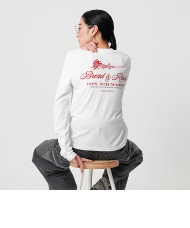【別注】＜WAVE UNION＞プリントロングスリーブTシャツ