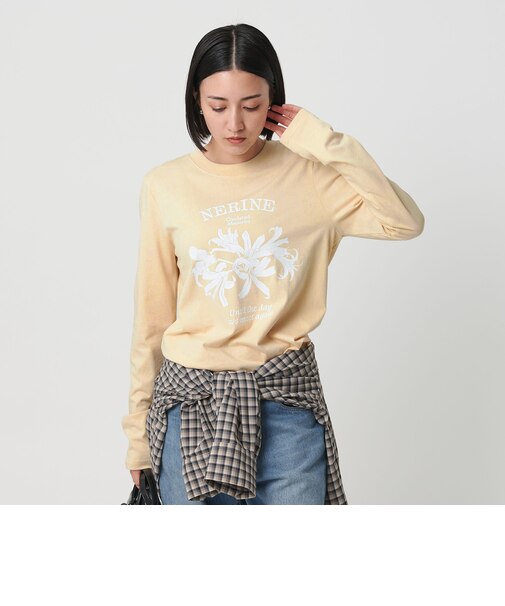【別注】＜WAVE UNION＞プリントロングスリーブTシャツ