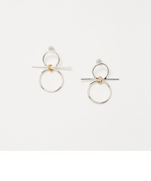 PREEK＞YU-KIN RING OVERLAP EARRINGS/ピアス｜ユナイテッドアローズ
