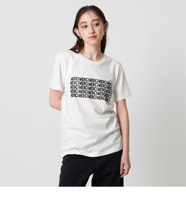 【別注】<m’s braque> MERCI Tシャツ