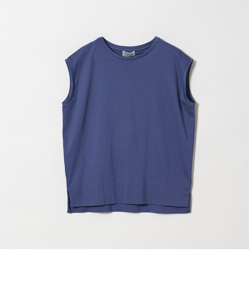 <conte>コットン ノースリーブTシャツ