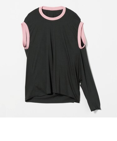 ＜6(ROKU)＞ARPHABET Tシャツ -R-