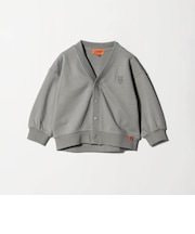 【別注】＜UNIVERSAL OVERALL＞Vネック 裏毛 カーディガン / キッズ 100cm-130cm