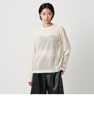 ＜AEWEN MATOPH＞カットオフプルオーバーブラウス