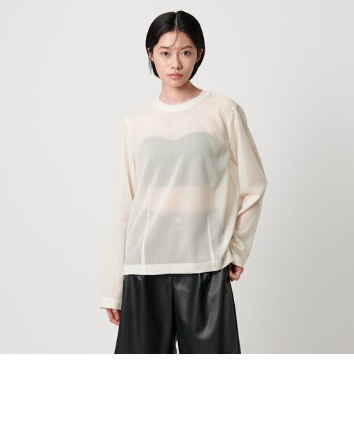 ＜AEWEN MATOPH＞カットオフプルオーバーブラウス