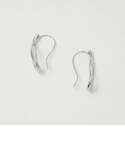 ツイスト フープ ピアス