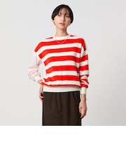 【別注】<SLOANE>マルチボーダー ニット