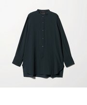 ＜conte＞ヘリンボーン スタンドカラーシャツ