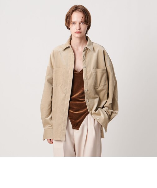 ＜AEWEN MATOPH＞コーデュロイシャツ ‐ ウォッシャブル ‐